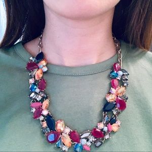 J. Crew crystal statement necklace